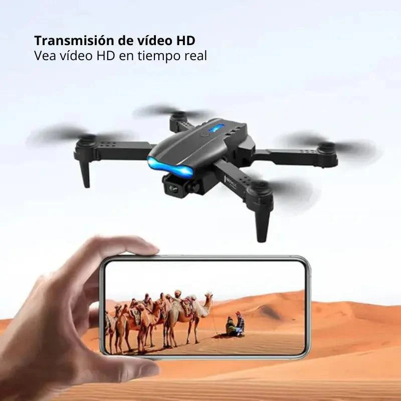 Drone PRO 4K WIFI + Control de Alta Definición (BATERÍA Y ESTUCHE DE REGALO)