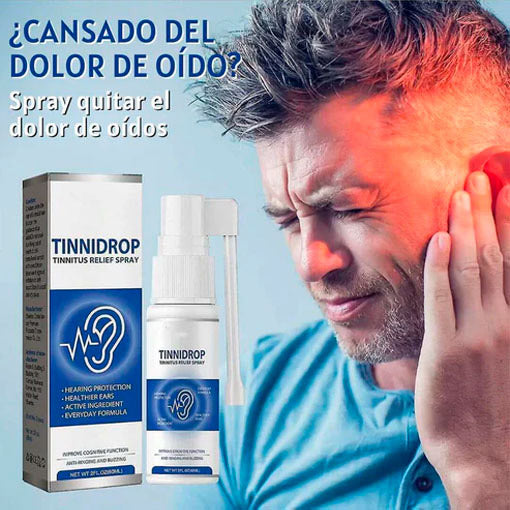 TINNIDROP SPRAY LIMPIADOR DE OÍDO 👂😱 - ENVÍO GRATIS